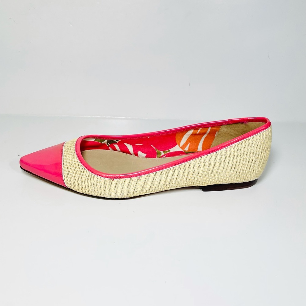 Lilly Pulitzer Via Palm Beach Ballet Flats Women’s Size 7 M Pointed Toe